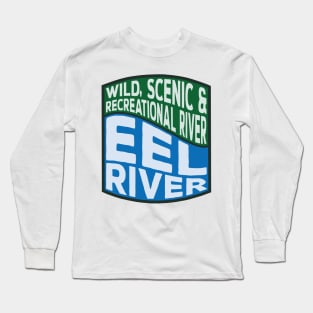 Eel River Wild, Scenic and Recreational River wave Long Sleeve T-Shirt